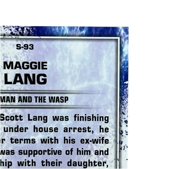 2025 Topps Chrome Marvel Studios Maggie Lang #S-93 Red Refractor The Snap 2/5 - Picture 8 of 10